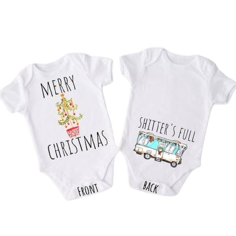 Christmas Vacation - Baby Boy Girl Clothes Infant Bodysuit Funny Cute Newborn - Pink - 0-3M