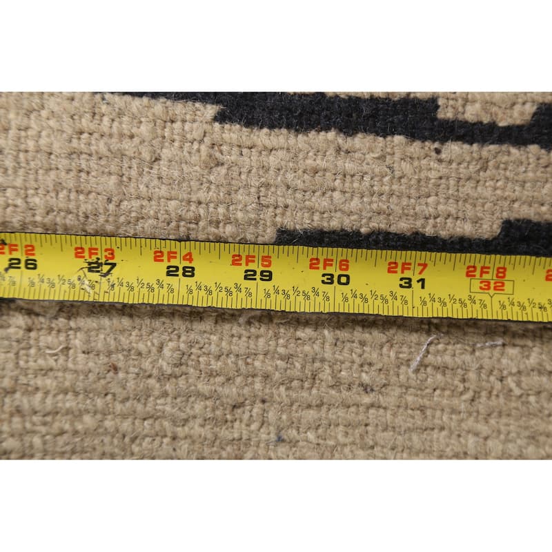 Vegetable Dye Abstract Nepalese Oriental Area Rug Wool Hand-knotted - 6'2" x 9'4"
