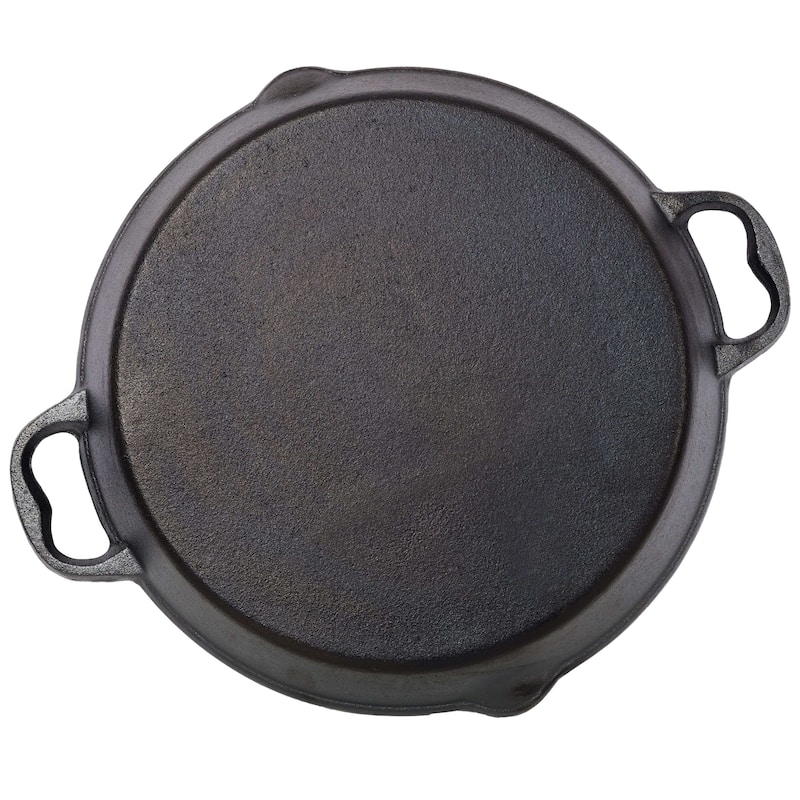 17inch Pre-Seasoned Cast Iron Skillet Oven Safe Cookwa