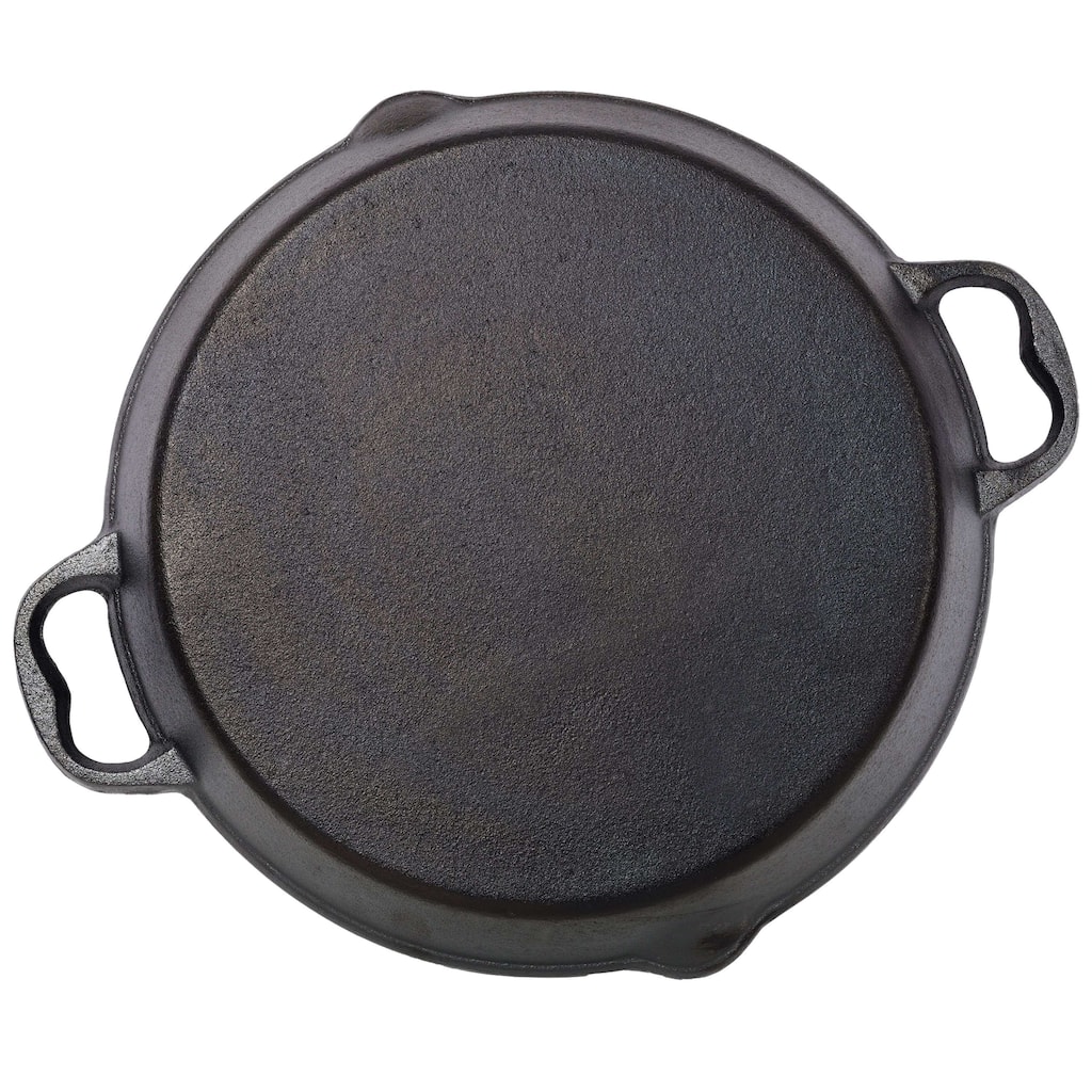 17inch Pre-Seasoned Cast Iron Skillet Oven Safe Cookwa