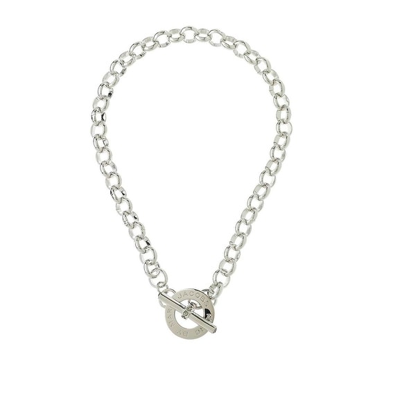 Marc by Marc Jacobs Womens Toggle Necklace Chain Link Logo
