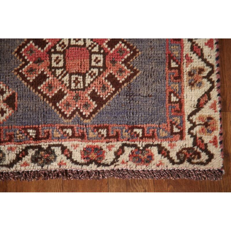 Vegetable Dye Qashqai Persian Antique Rug Tribal Wool Carpet - 4'9"x 7'5"