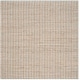 preview thumbnail 44 of 50, SAFAVIEH Handmade Cape Cod Lassie Coastal Jute Rug 6' Square - Natural - Square