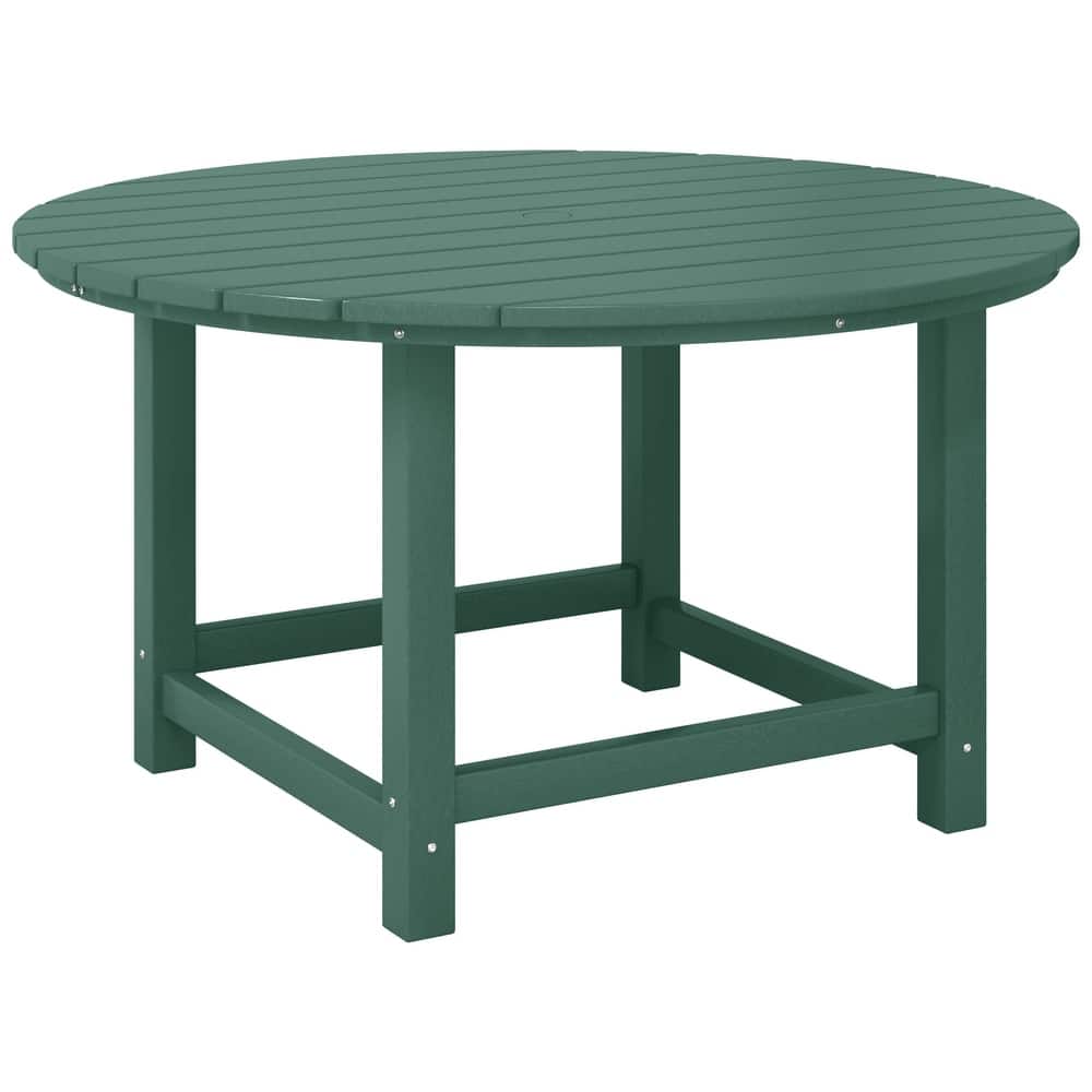 Laguna Kids Outdoor 38" Round Poly Dining Table for Children
