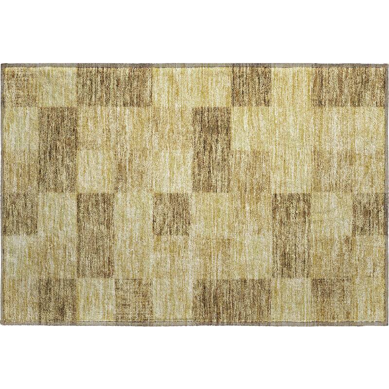 Premium Washable Super Soft Modern Checker Mayfield Rug