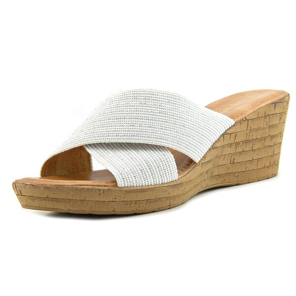 peep toe canvas wedge shoes