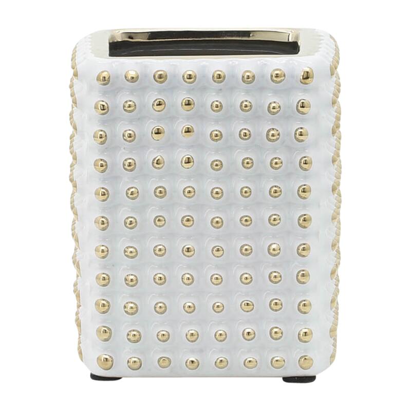 Sagebrook Home Ceramic Pen Holder