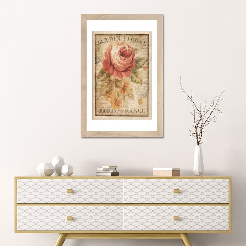 iCanvas "Parisian Flowers II" by Danhui Nai