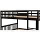 preview thumbnail 8 of 17, Full Size Bunk Bed with Ladder and Safety Rails