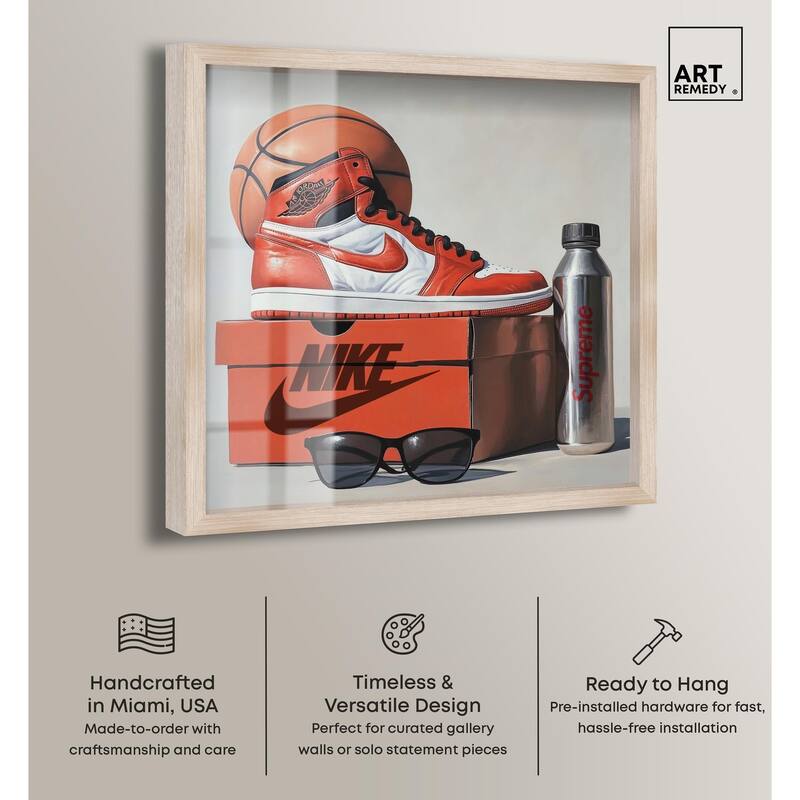 Basketball Practice Shadowbox by Art Remedy