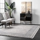 preview thumbnail 1 of 26, Nuloom Contemporary Faded Diamond Checkers Area Rug 10' x 13' - Ivory - Rectangle