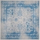 preview thumbnail 115 of 208, SAFAVIEH Adirondack Dakota Rustic Shabby Chic Distressed Rug 10' Square - Grey/Blue - Square