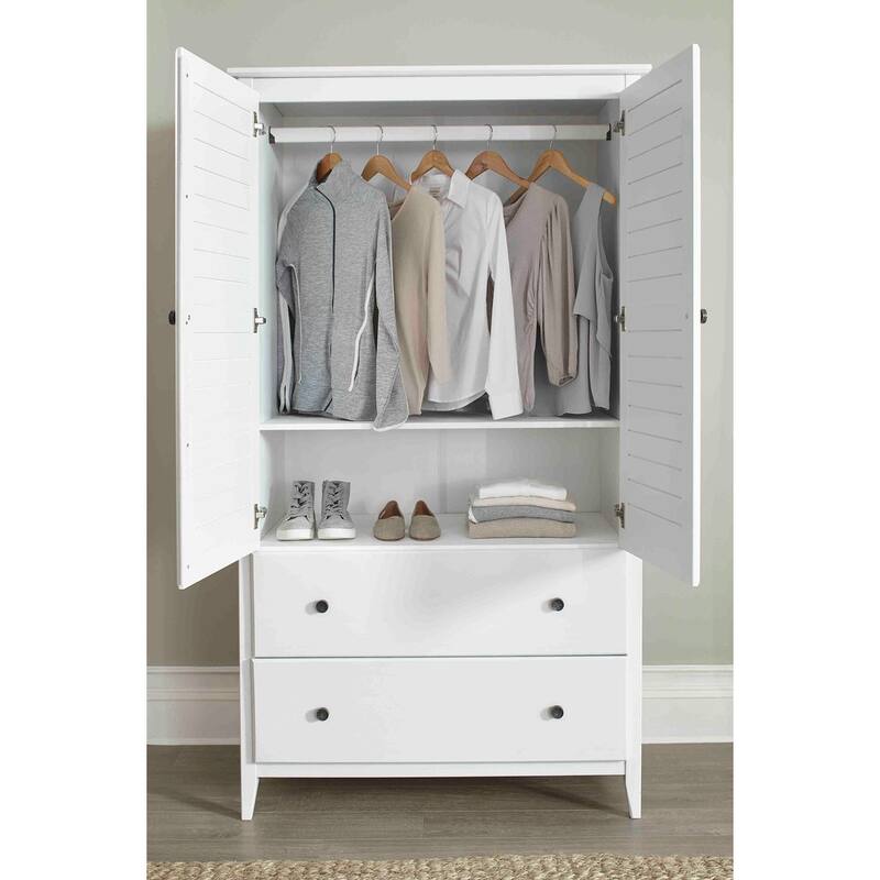 Grain Wood Furniture Greenport 2-door Armoire