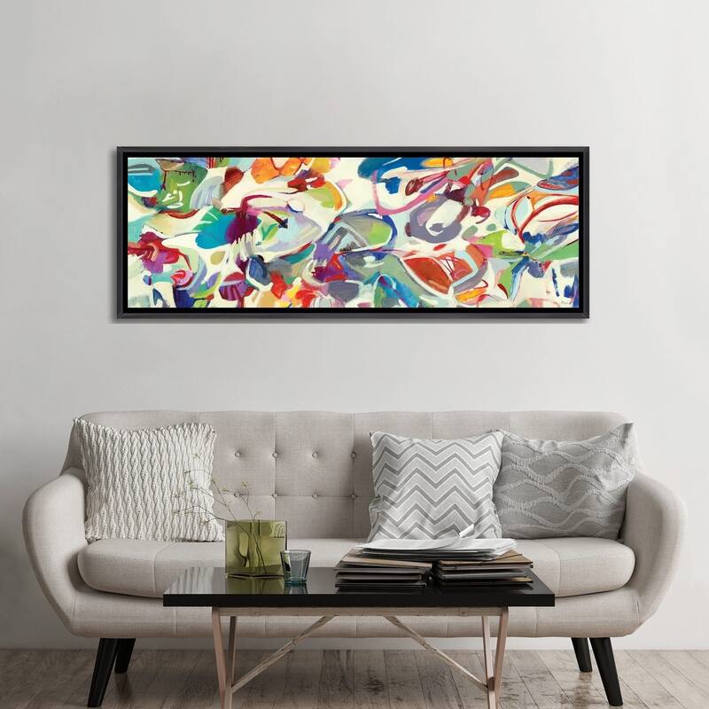 iCanvas "Boldly On" by Lisa Ridgers Framed