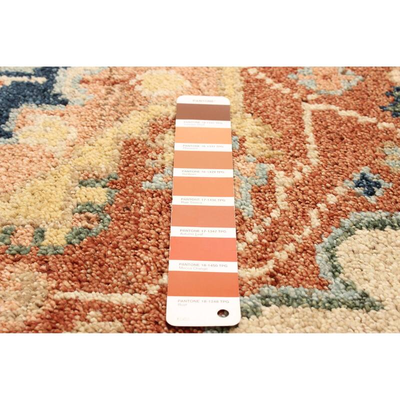 ECARPETGALLERY Hand-knotted Jules Serapi Copper Wool Rug - 5'3 x 8'2