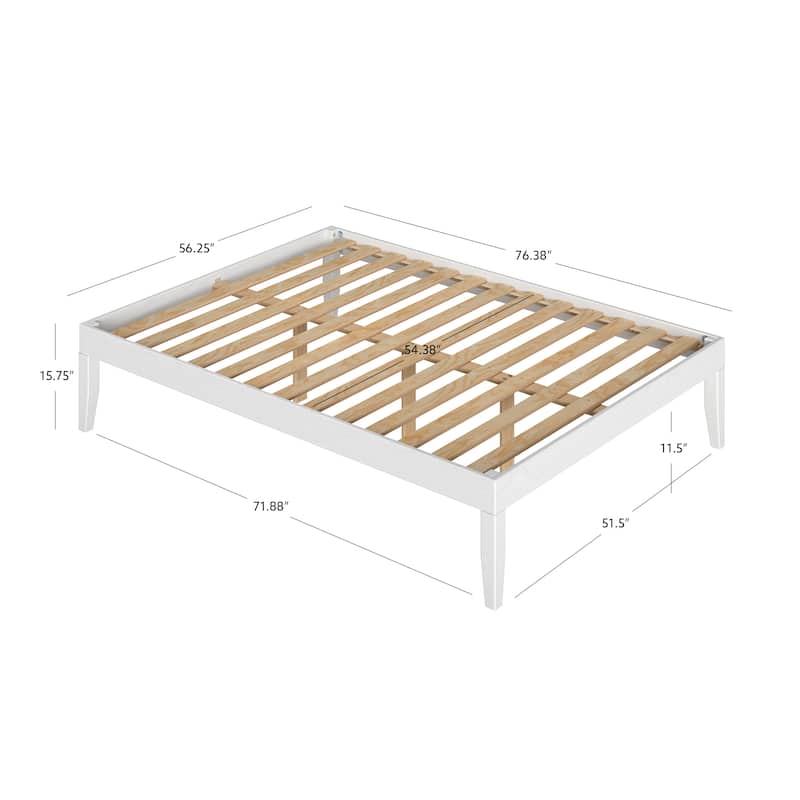 Purcell Solid Wood Platform Bed Frame