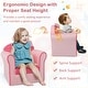 preview thumbnail 6 of 8, Costway Kids Cute Pink Bow Sofa Children Couch Toddler Upholstered - See Details
