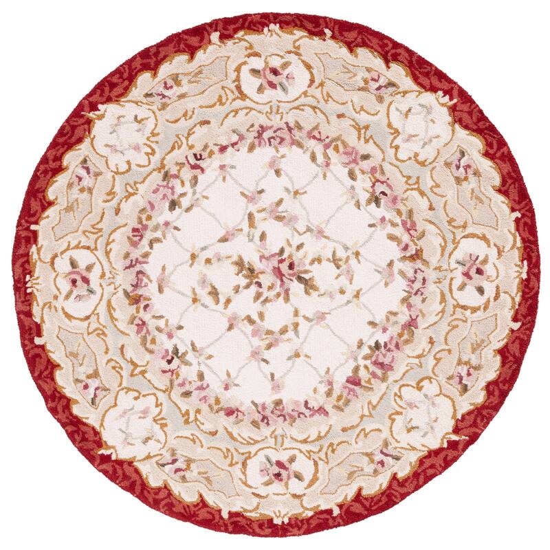 SAFAVIEH Handmade Chelsea Nour French Country Wool Rug
