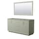Option Light Green, Satin Bronze Trim, No Top