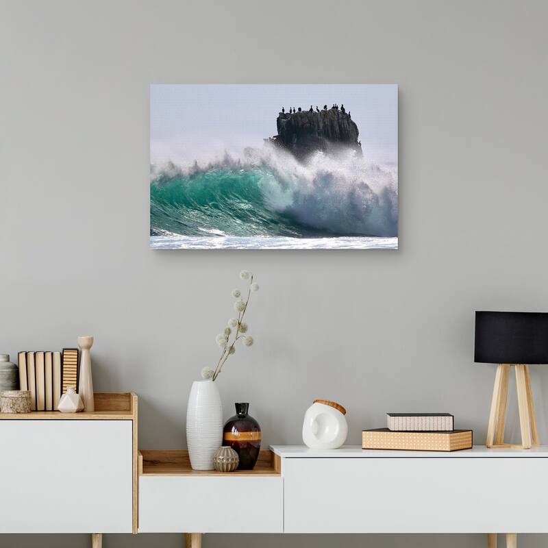 Crescent Bay by Mark Timothy Canvas Art Print