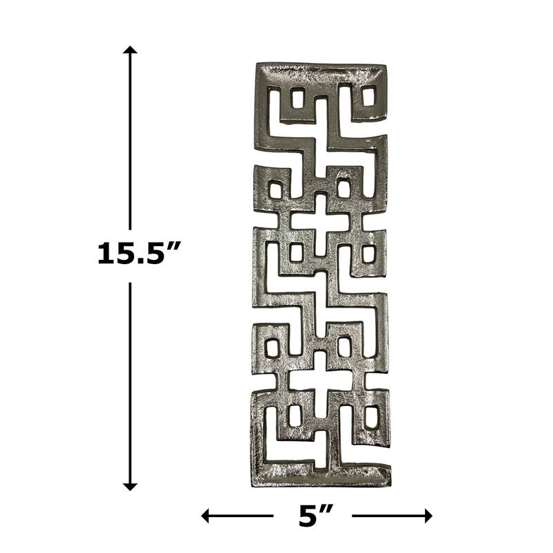 Decorative Handmade Aluminum Modern Tray