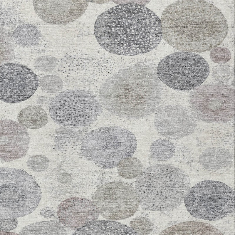 HomeRoots Geometric Transitional Rectangle Outdoor Rug