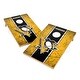 preview thumbnail 1 of 3, Vintage Pittsburgh Penguins NHL Regulation 2x4 Cornhole Set Include Carry Case