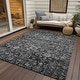 preview thumbnail 73 of 152, Machine Washable Indoor/ Outdoor Chantille Traditional Vintage Floral Rug