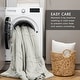 preview thumbnail 91 of 159, Chelsea Square Evans Pinch Pleated Soft Washed Boho Duvet Cover Set