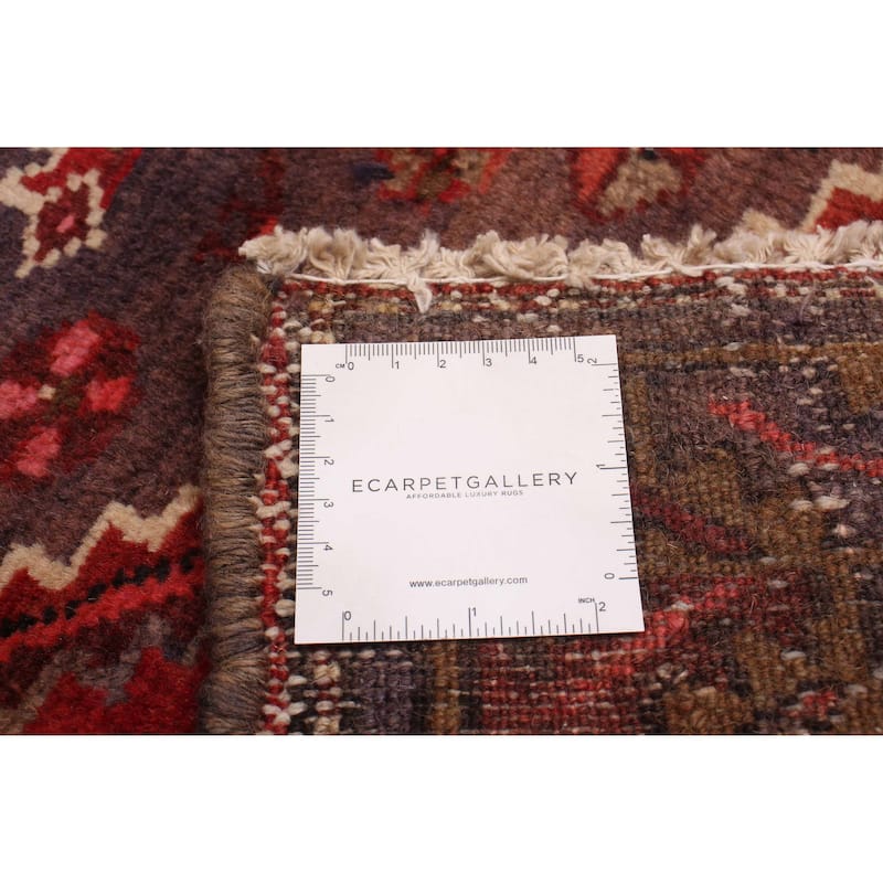 ECARPETGALLERY Hand-knotted Konya Anatolian Red Wool Rug - 3'6 x 9'7