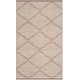 preview thumbnail 49 of 93, SAFAVIEH Handmade Flatweave Montauk Elsbe Trellis Cotton Rug 2' x 3' - Beige - Rectangle