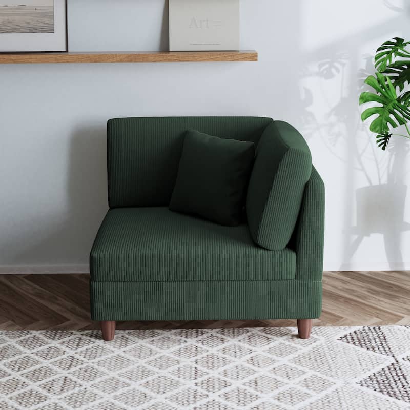 Free Combination Multi-Shaped Corduroy Sofa Modular