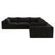 preview thumbnail 101 of 147, Modular Sectional Sofa Corduroy Upholstered Sleeper Sofa Convertible Cloud Accent Couch Deep Seat Chaise Lounge, DIY Combination