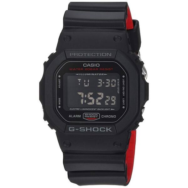Shop Casio Men S G Shock Quartz Resin Casual Watch Color Black