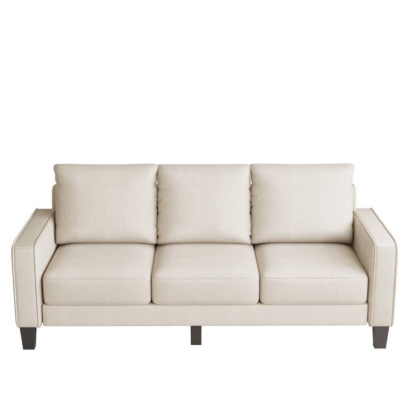Modern 3 Seat Sofa With Storage For Living Room