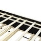 preview thumbnail 13 of 43, Upholstered Bed Queen Size Platform Bed with Sleek Chevron Headboard, Pullout Trundle Bed and 2 Drawers, Flannel