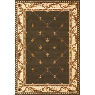 Domani Classics Victorian Bordered Trellis Area Rug