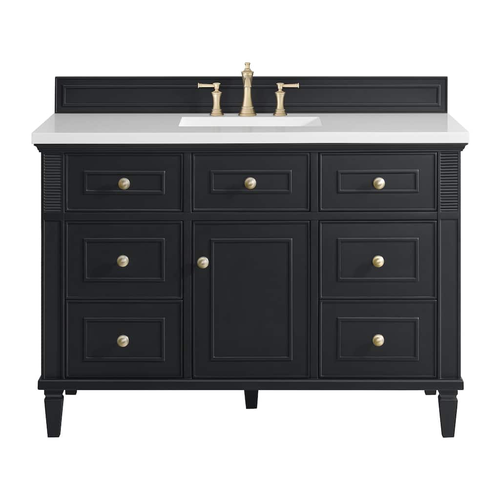 James Martin Vanities 424-V48-3WZ Lorelai 48" Single Basin Wood Vanity