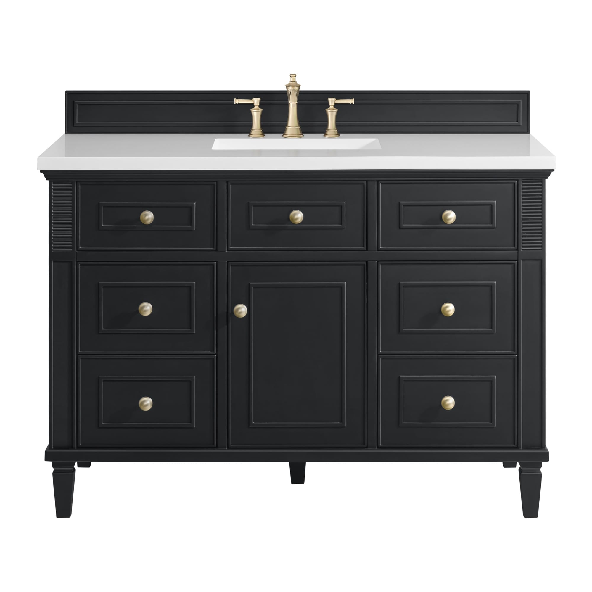 James Martin Vanities 424-V48-3WZ Lorelai 48" Single Basin Wood Vanity