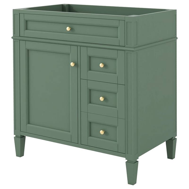 30'' Bathroom Vanity with Top Sink Set, Sink Bathroom Vanity