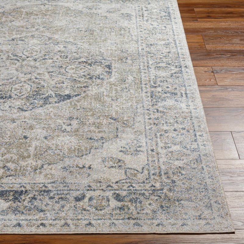 Livabliss Lillian Machine Washable Vintage Area Rug