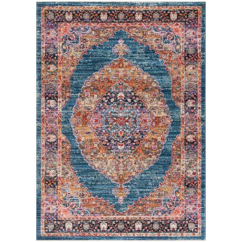 SAFAVIEH Nirvana Lurline Modern Oriental Polyester Rug