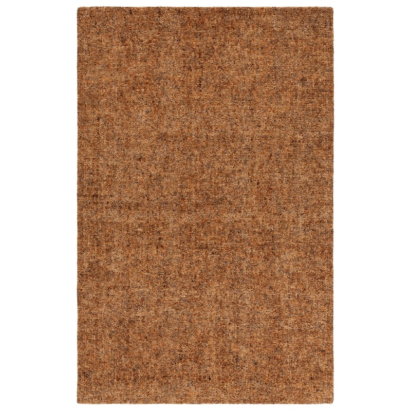 SAFAVIEH Handmade Gabbeh Andrina Southwestern Rug - 6' Square - Gold/Brown - Square