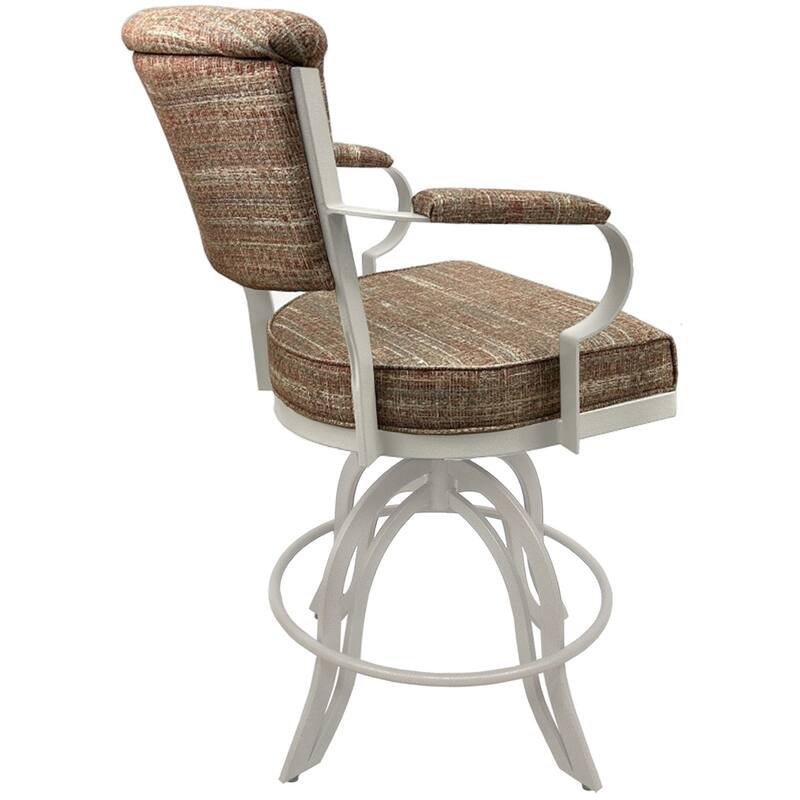 Miami Counter 26" or Bar 30" Metal Bar Stool on A Base