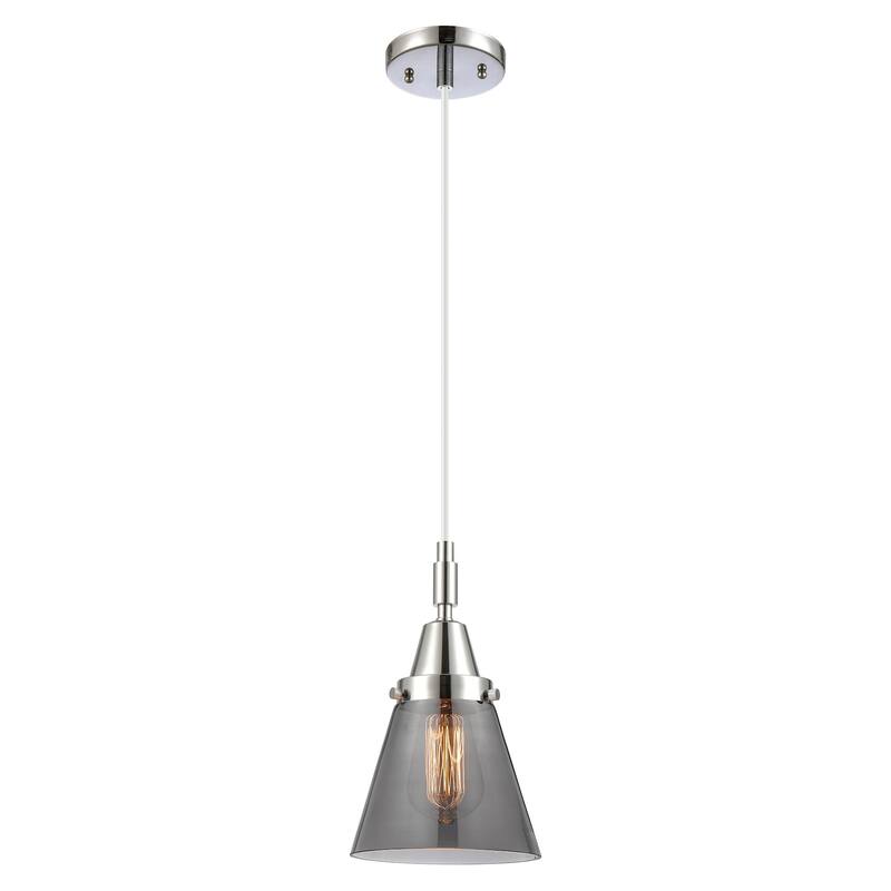 Innovations Lighting 447-1P-G63 Cone 6" Wide Mini Pendant with Light