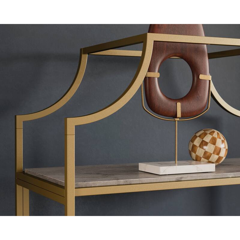 International Lux Bookcase Deco Stone