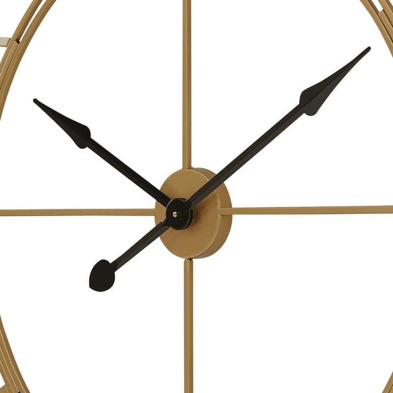 UTOPIA ALLEY Oversized Roman Round Wall Clock - Large Wall Clock, Roman Numeral Wall Clock, Decorative Wall Clock 43.5"D