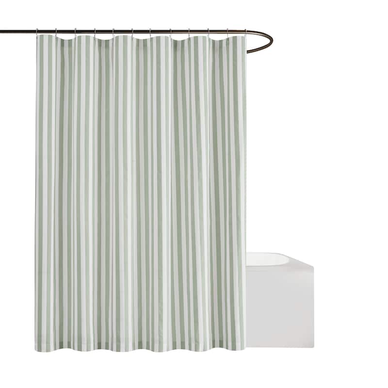 Brooklyn Loom Levi Stripe Shower Curtain