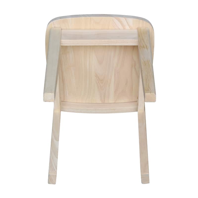 International Concepts Solid Wood Mission Juvenile Chairs - Set of 2