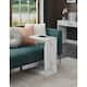 Option White Faux Marble